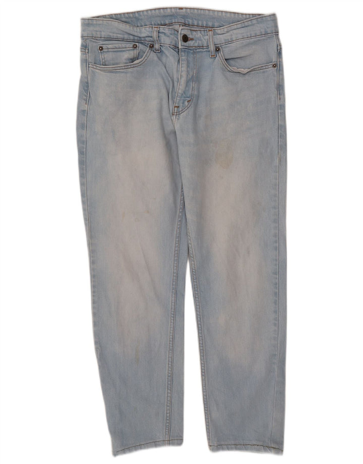 Męskie jeansy Levi's 511 Slim W34 L26 Niebieska bawełna