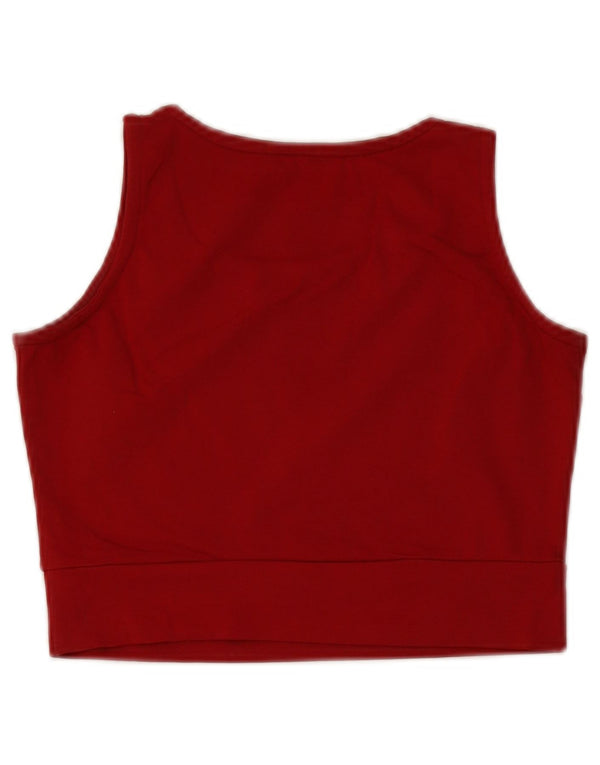 Damska kamizelka Crop Graphic Tommy Hilfiger UK 14, duża czerwona