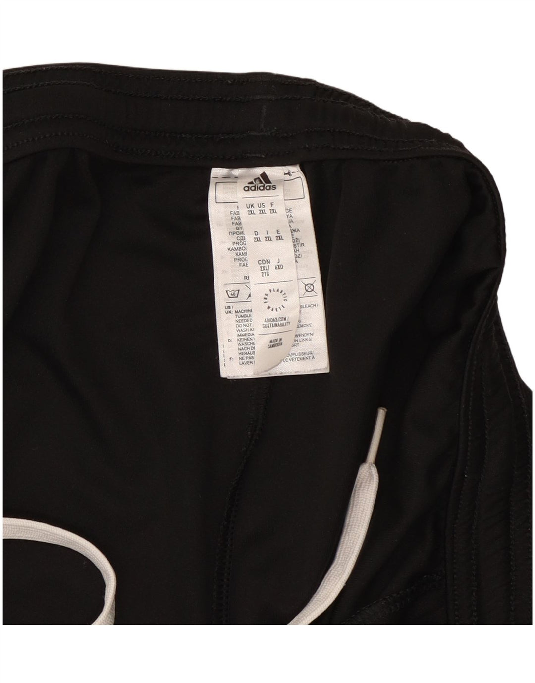 Męskie spodenki sportowe Adidas Aeroready 2XL, czarny poliester