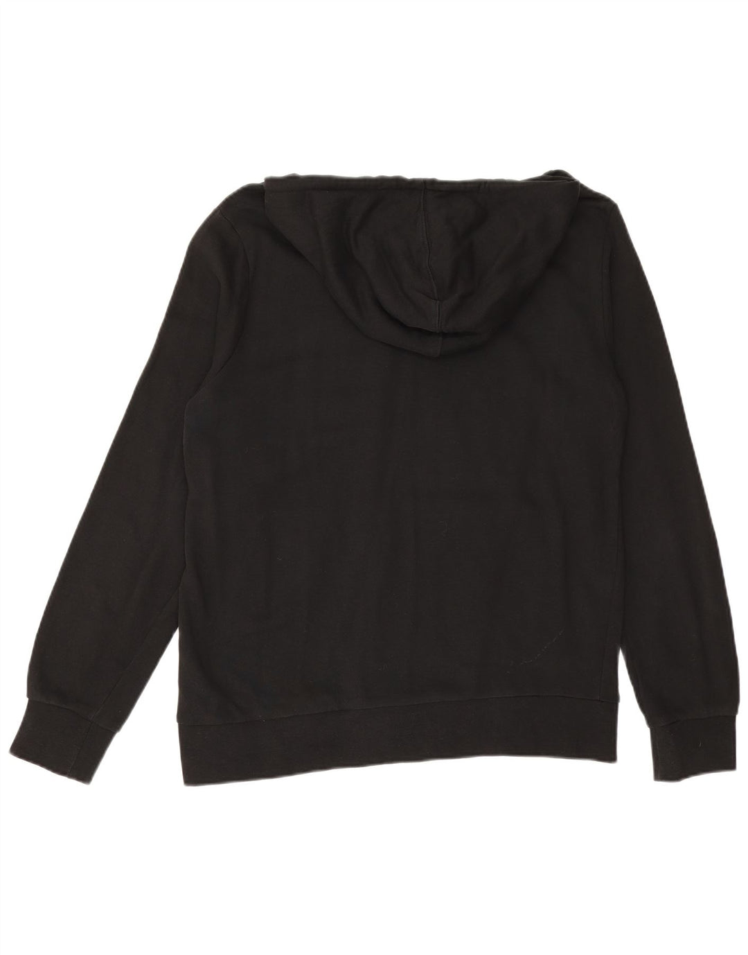 Męski sweter z kapturem i grafiką DIADORA, średni czarny, bawełniany