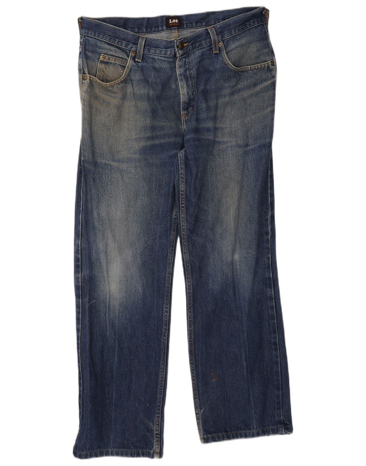 Męskie jeansy Lee Ranger Straight W36 L28 Niebieskie, bawełniane