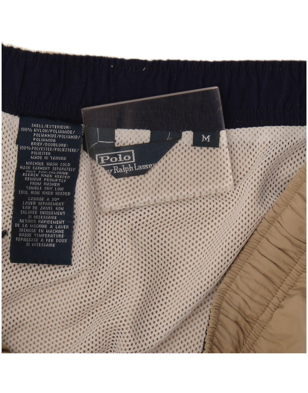 Męskie spodenki kąpielowe Polo Ralph Lauren, średni beż, nylon