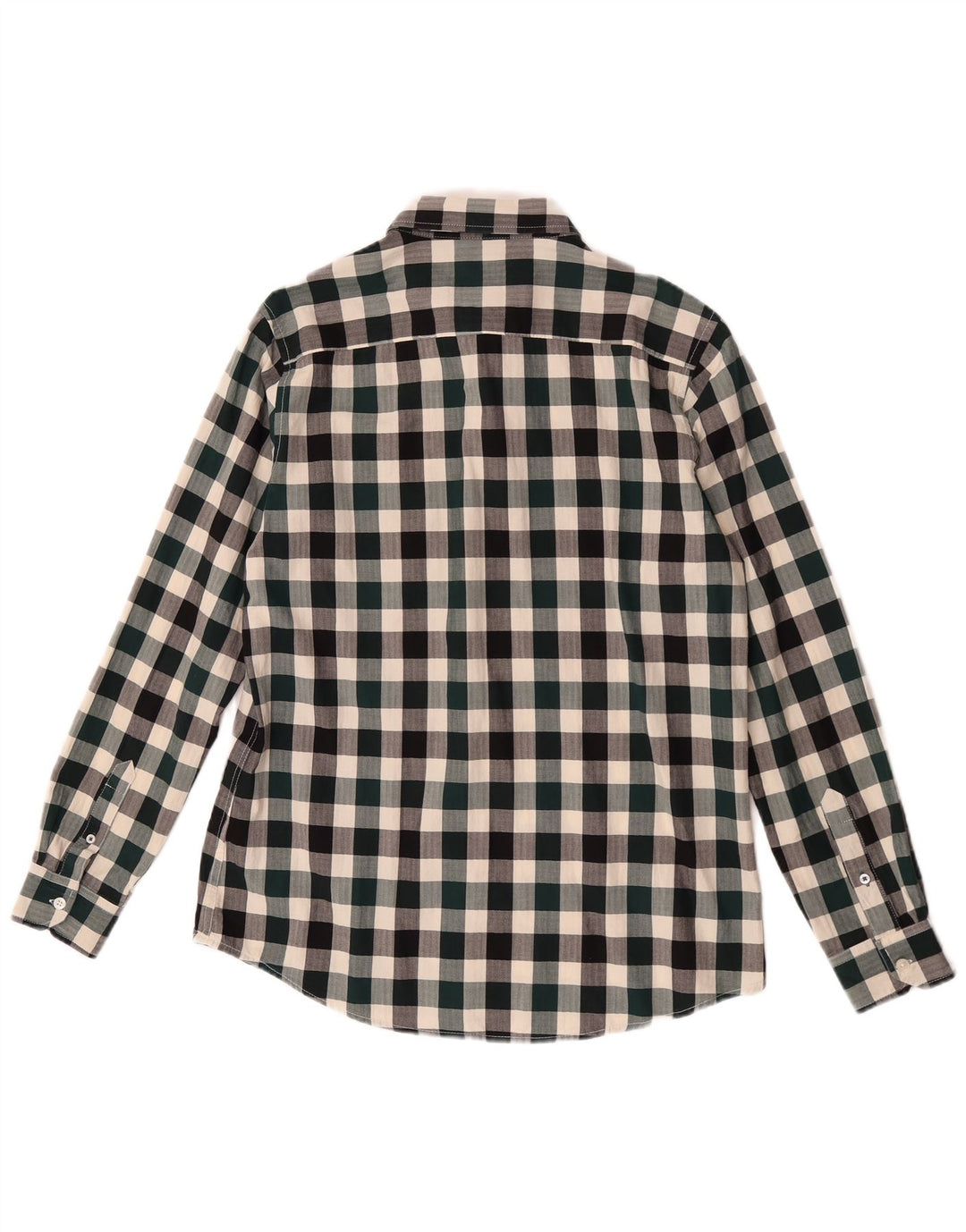 Crew Clothing Męska koszula o dopasowanym kroju, średnia wielobarwna bawełna w kratkę