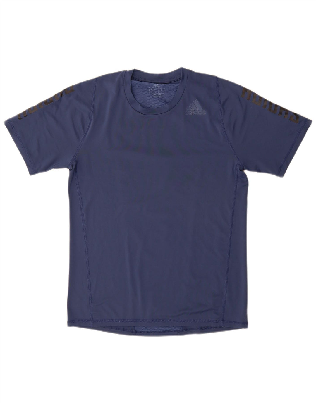 Męski T-shirt ADIDAS Aeroready z grafiką, mały, granatowy