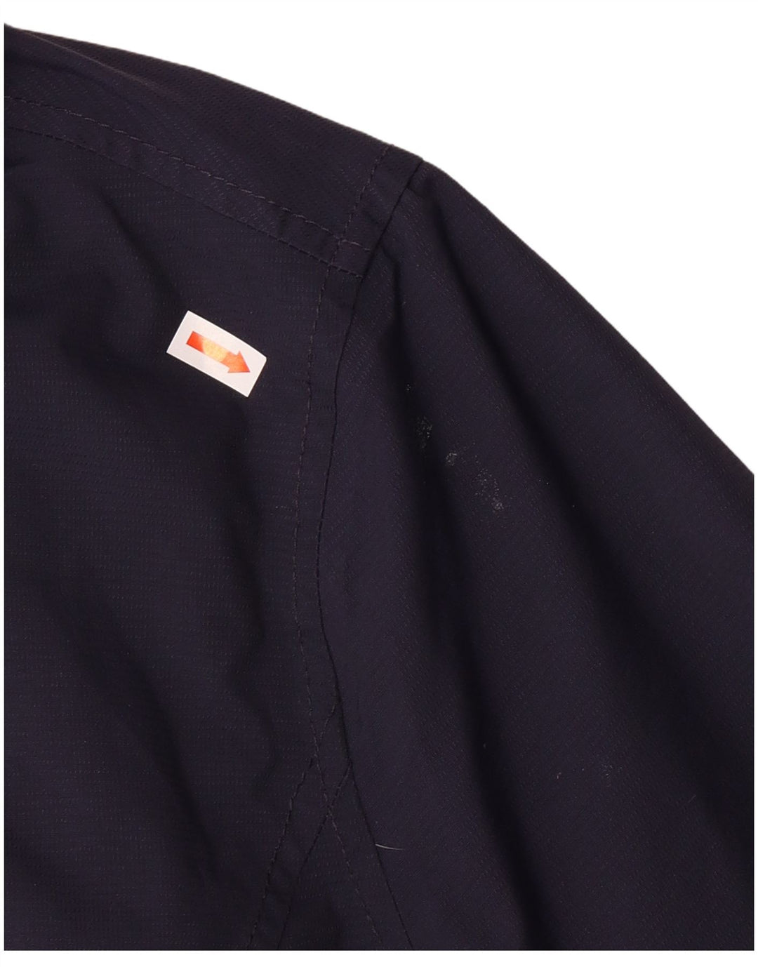 Damska kurtka wiatrówka z kapturem JOULES UK 18 XL w granatowe paski