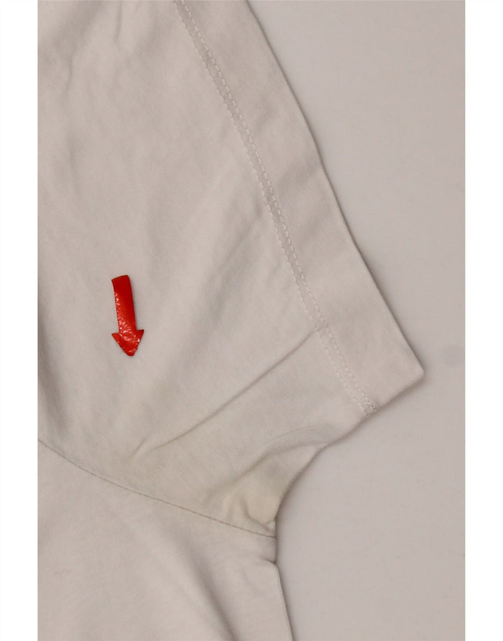 T-shirt męski Tommy Hilfiger Top, średnia, biała bawełna