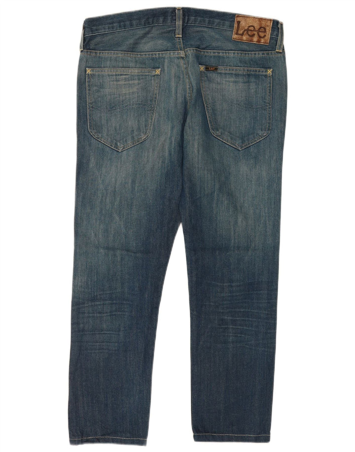 Męskie jeansy Lee Daren Straight W33 L26, niebieskie, bawełniane