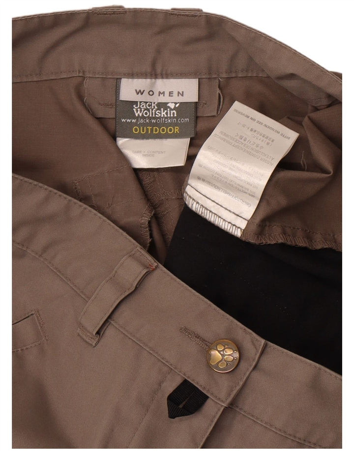 Damskie spodnie turystyczne Jack Wolfskin, małe, W28 L29, szary poliester