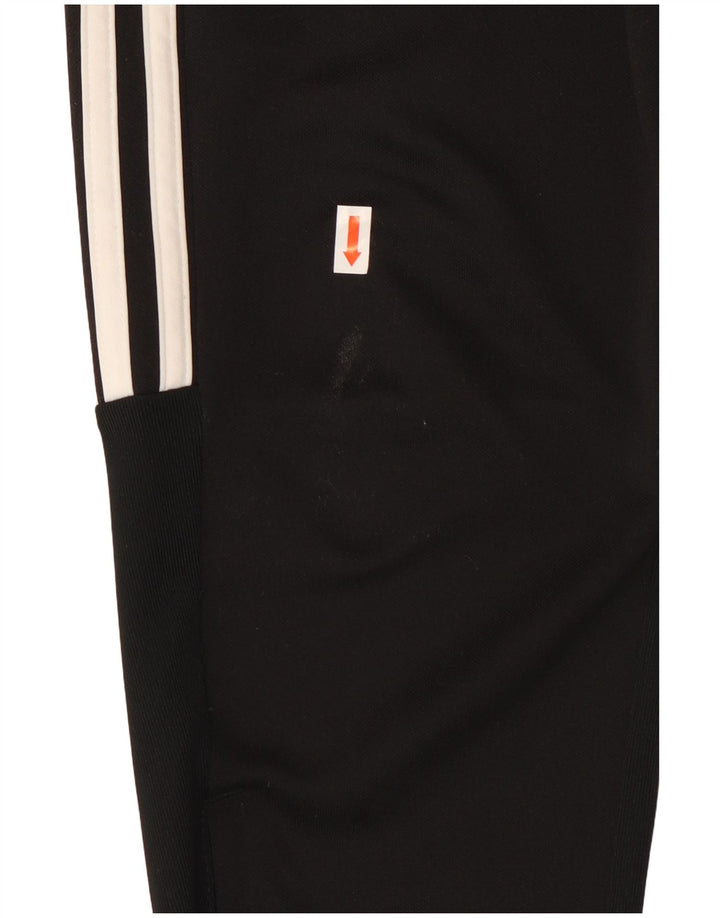 Męskie spodnie dresowe ADIDAS Climalite XS, czarny poliester