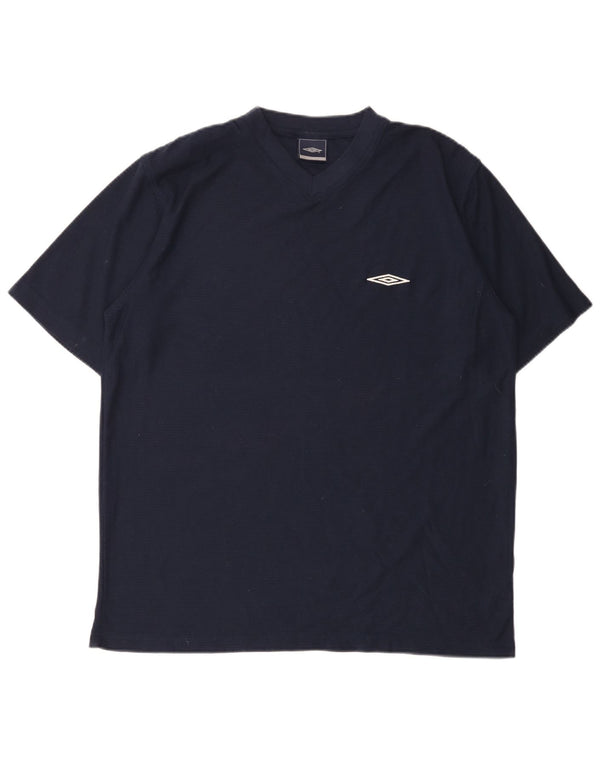 T-shirt męski Umbro Top XL, granatowy, poliester