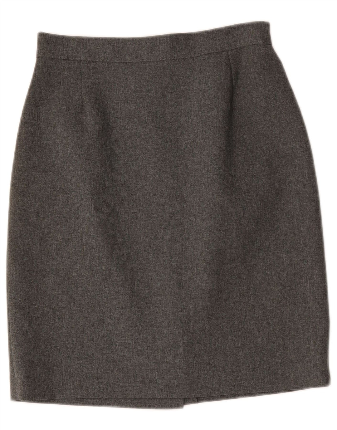 Vintage damska spódnica ołówkowa z wysokim stanem IT 44 Medium W26 Szary poliester