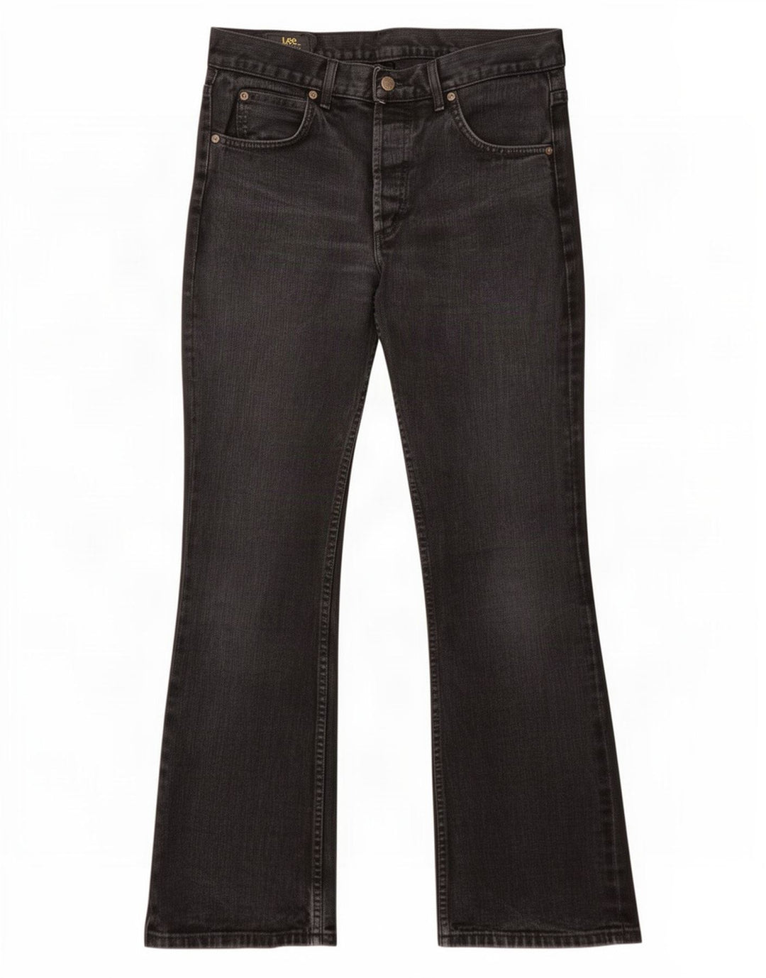 Męskie jeansy Lee Denver Bootcut W34 L30, czarne, bawełniane