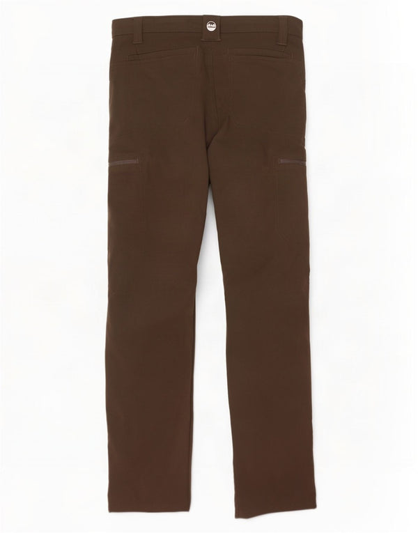 Męskie proste spodnie cargo Wrangler W32 L32 Khaki Nylon