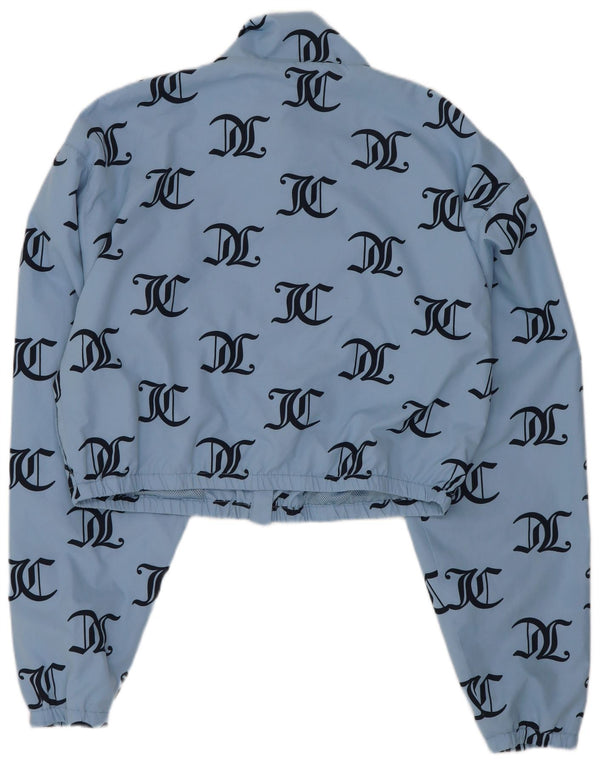 Damska kurtka dresowa Juicy Couture Graphic Crop UK 14, duża niebieska