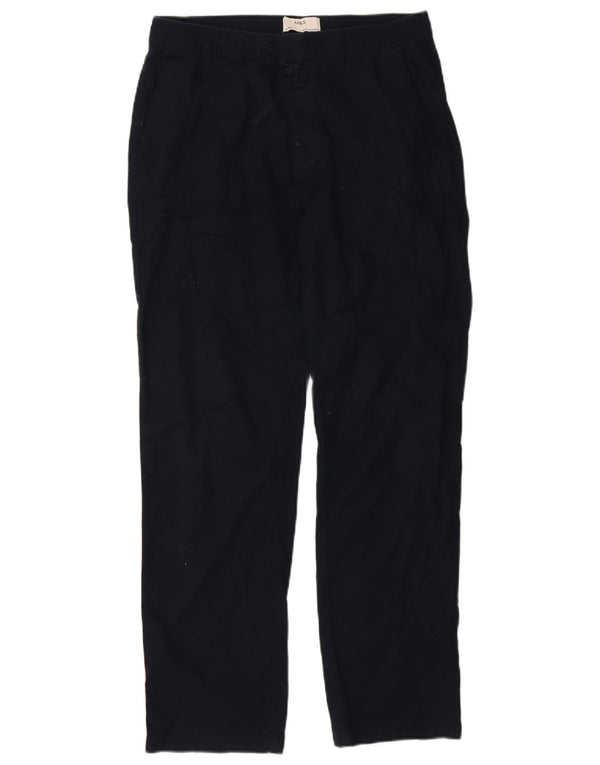 Spodnie damskie Marks & Spencer Straight Chino Medium W30 L30 Granatowe