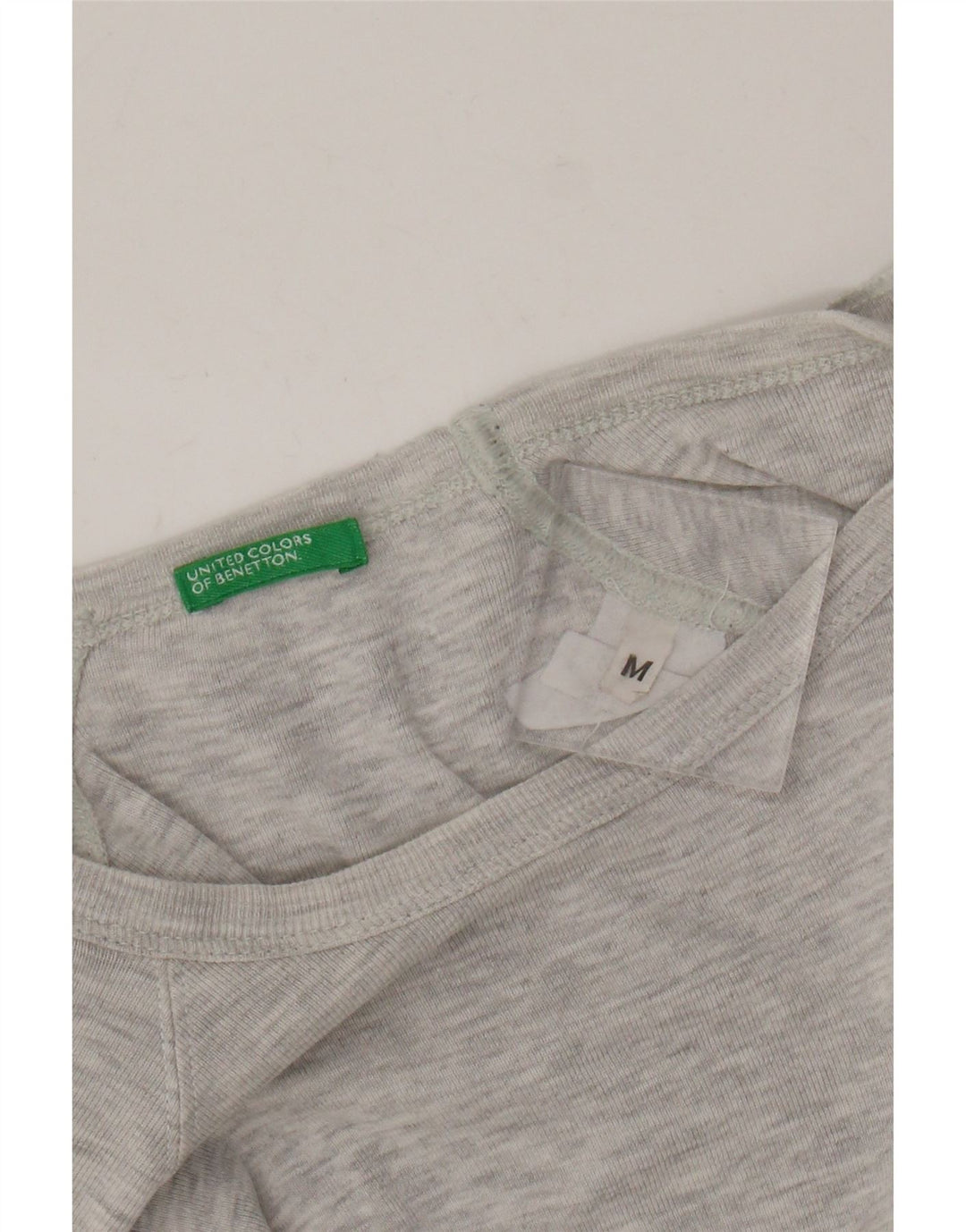 Damska koszulka Benetton Top UK 12 Medium Grey Flecked