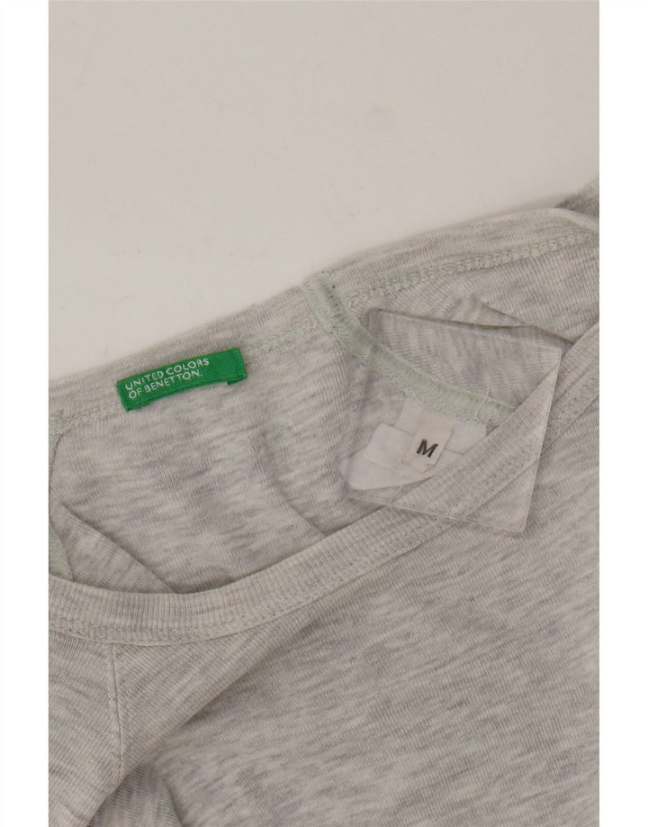 Damska koszulka Benetton Top UK 12 Medium Grey Flecked