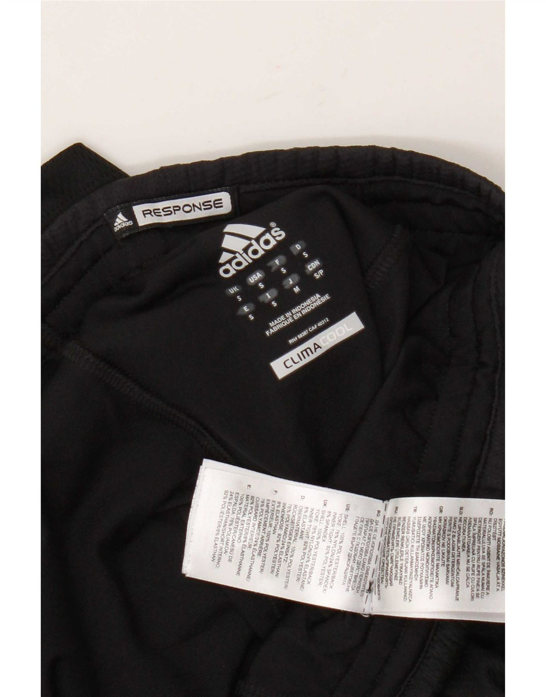 Męskie spodenki sportowe Adidas Climacool, małe, czarne, poliestrowe
