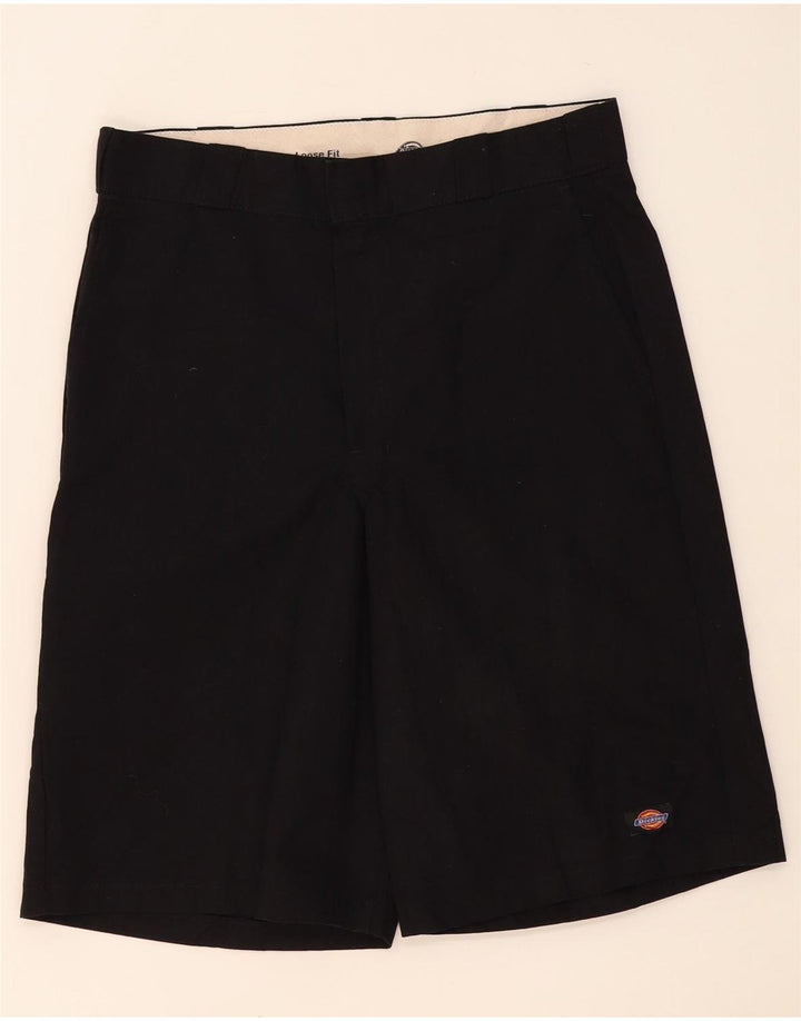 Męskie szorty cargo DICKIES o luźnym kroju W34, duże, czarne, poliestrowe