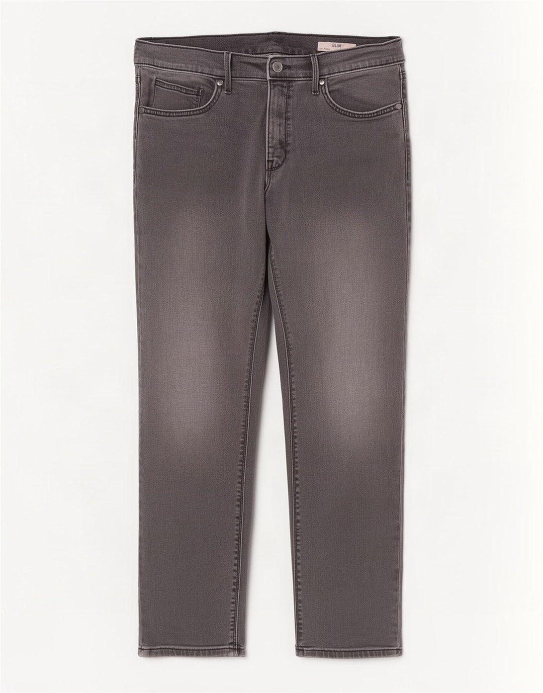 Marks & Spencer Męskie jeansy slim W34 L29 Szara bawełna