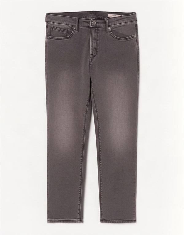 Marks & Spencer Męskie jeansy slim W34 L29 Szara bawełna
