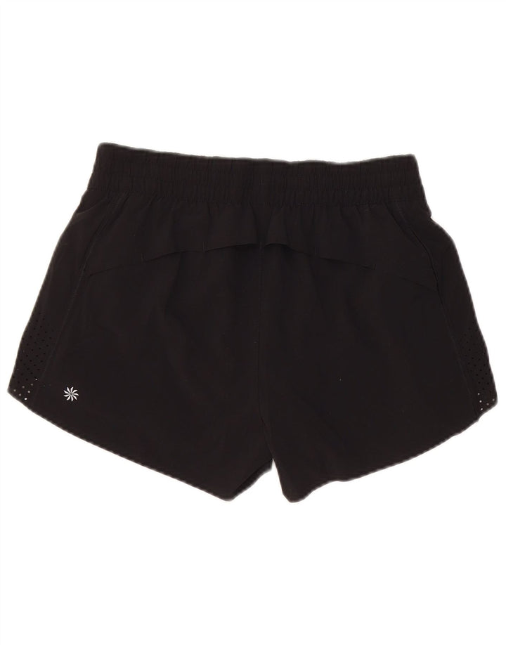 Damskie spodenki sportowe ATHLETA UK 6 XS, czarny poliester