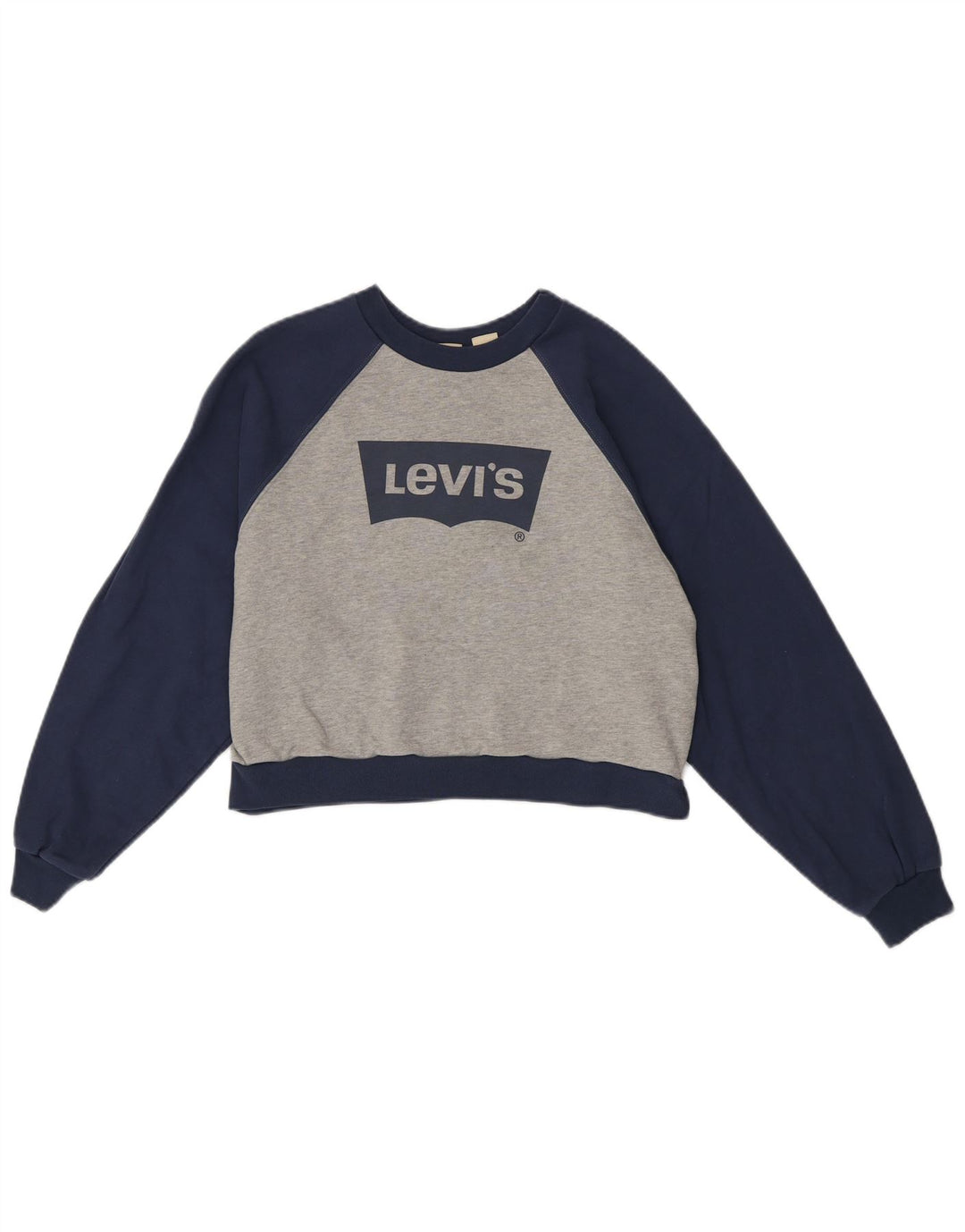 Damski sweter oversize z grafiką Levi's UK 10 Small Grey