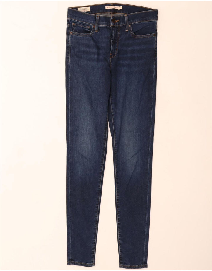 Damskie jeansy skinny LEVI'S W27 L30 Niebieskie bawełniane