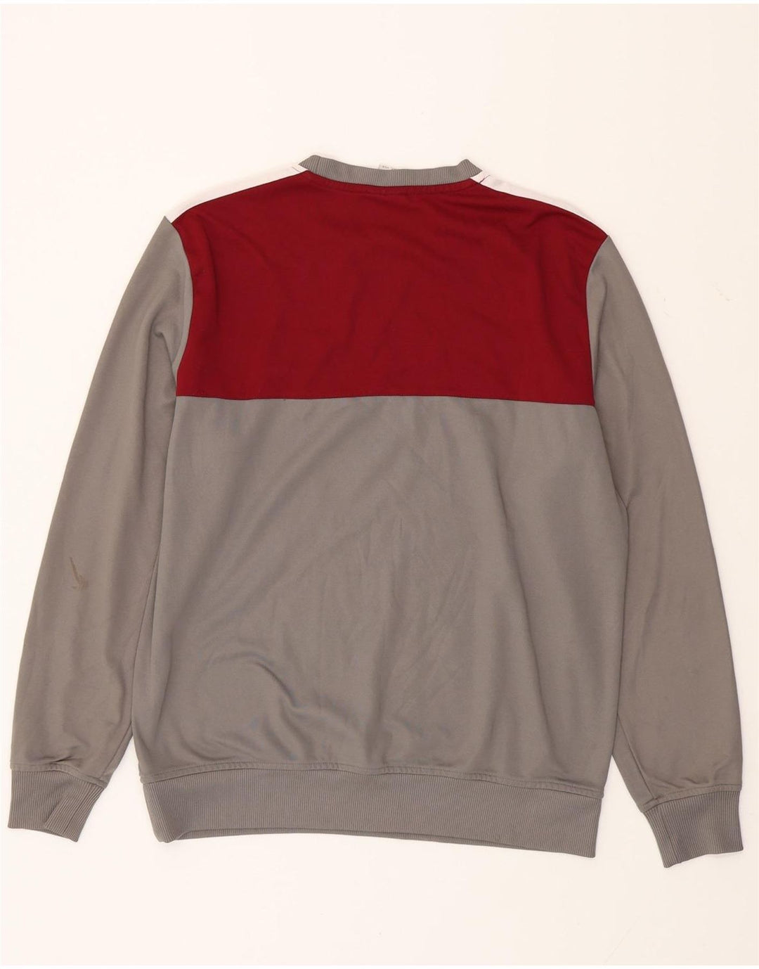 Męski sweter męski NEW ERA Cooperstown, duży, szary, z blokami kolorów
