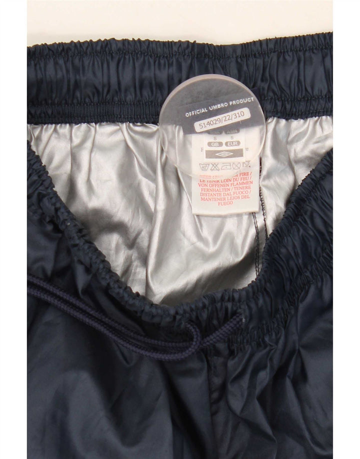 Męskie spodnie dresowe Umbro, małe, granatowe, poliestrowe