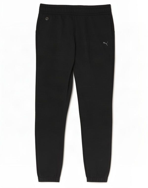 Damskie spodnie dresowe Puma Joggers UK 16, duże, czarne, bawełniane