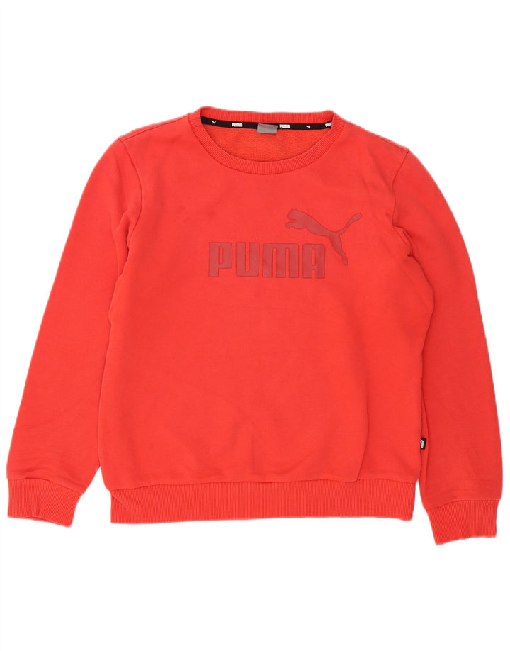 Męska bluza z grafiką Puma, mała czerwona