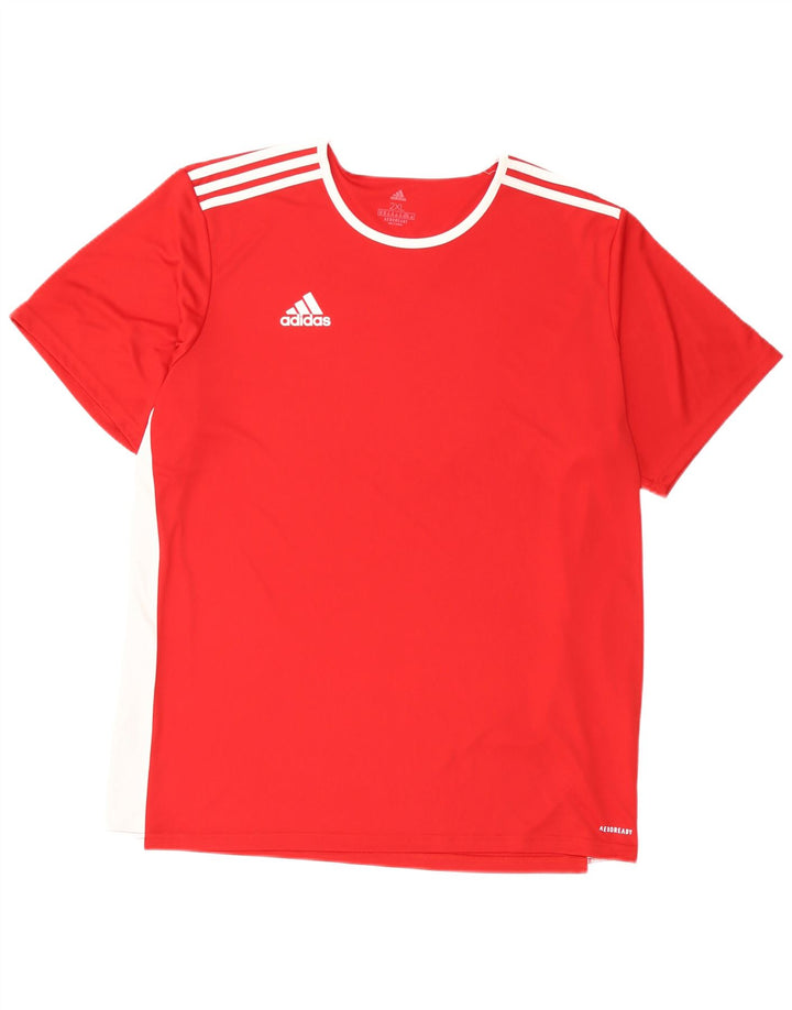 Koszulka męska Adidas Aeroready Top 2XL czerwona