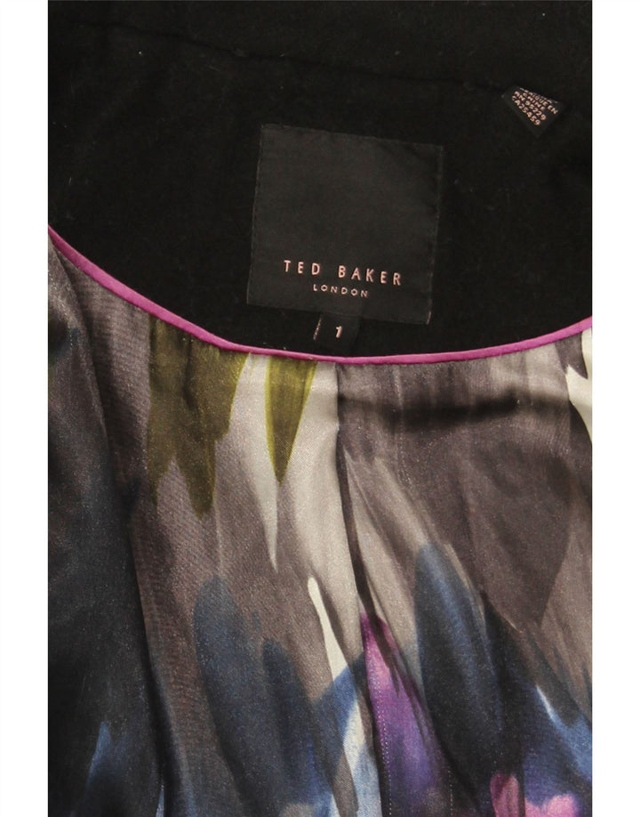 Damska marynarka o luźnym kroju Ted Baker, rozmiar 1, XS, czarna