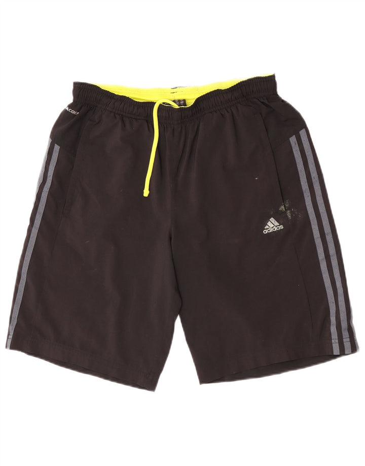 Adidas Chłopięce Spodenki Sportowe Climacool 15-16 Lat Czarny Poliester