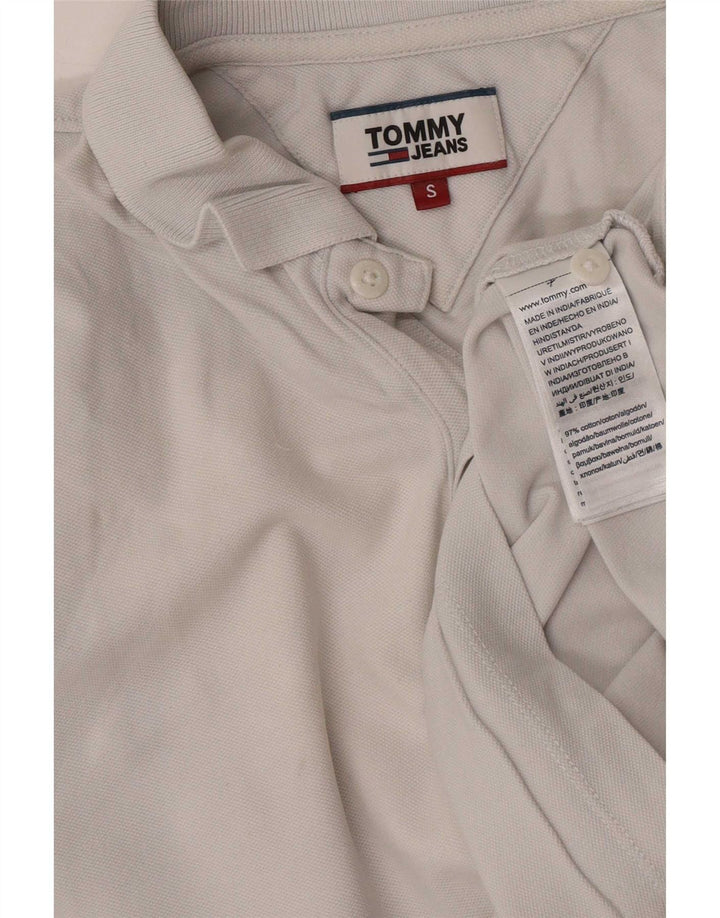 Męska koszulka polo Tommy Hilfiger, mała, biała, bawełniana