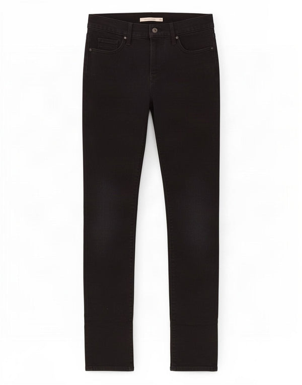 Damskie jeansy Levi's 312 Shaping W26 L32 Czarna bawełna