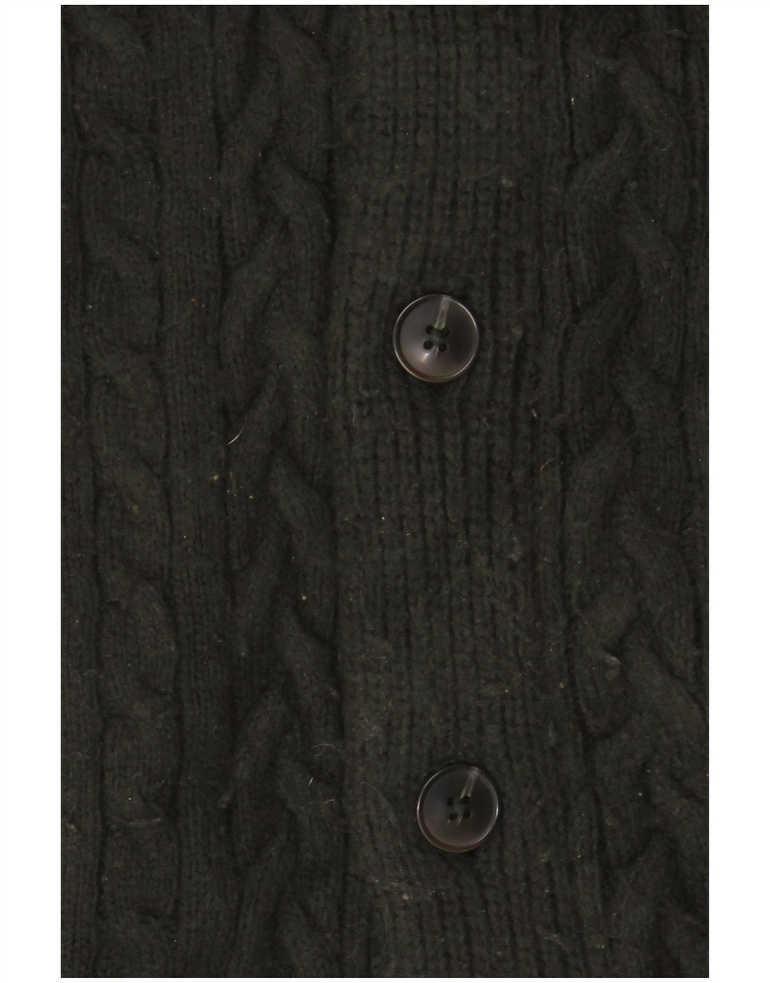 Marks & Spencer Męski sweter rozpinany, średni, khaki, poliester