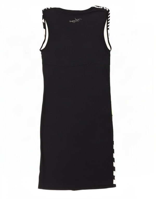 Desigual Womens Sleeveless Sheath Dress UK 18 XL Multicoloured Striped
