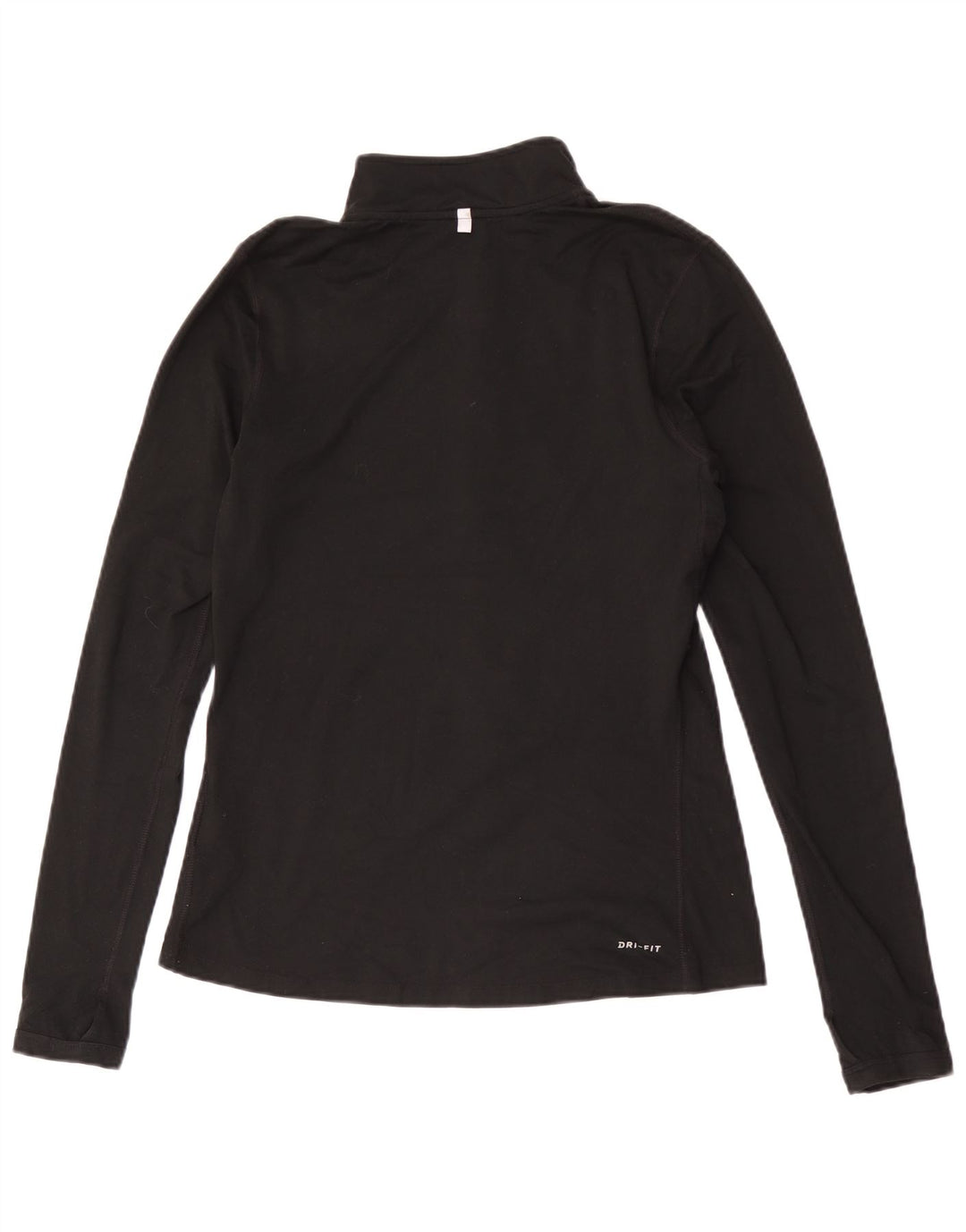 Damski dres Nike Dri Fit z zamkiem błyskawicznym na szyi, UK 10, mały, czarny