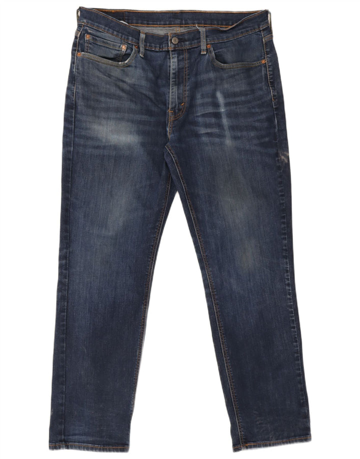 Męskie jeansy Levi's 541 Slim W36 L32 Granatowa bawełna