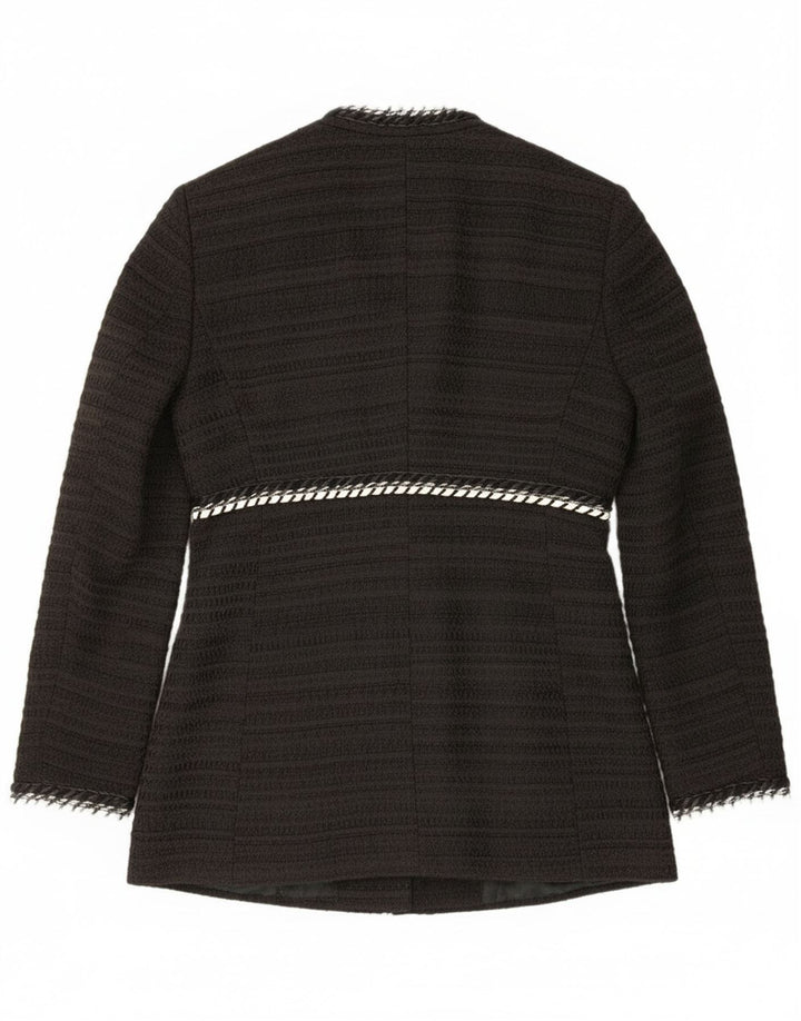 Kurtka damska Zara Open Blazer UK 14, duża czarna