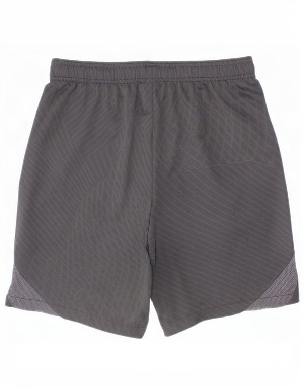 Chłopięce spodenki sportowe Nike Dri Fit 12-13 lat, duże, czarne, poliestrowe w kratę