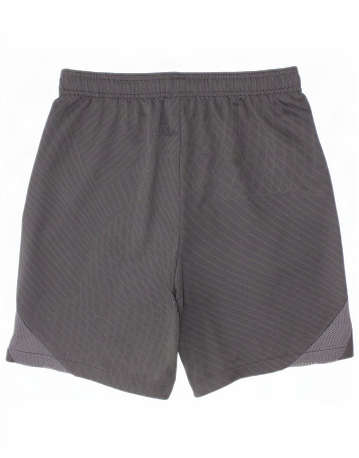 Chłopięce spodenki sportowe Nike Dri Fit 12-13 lat, duże, czarne, poliestrowe w kratę