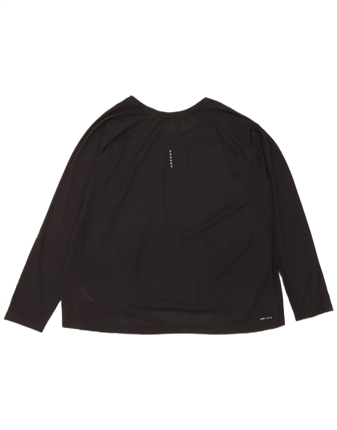 Damska koszulka Nike Dri Fit z długim rękawem, UK 22 3XL, czarna, poliester