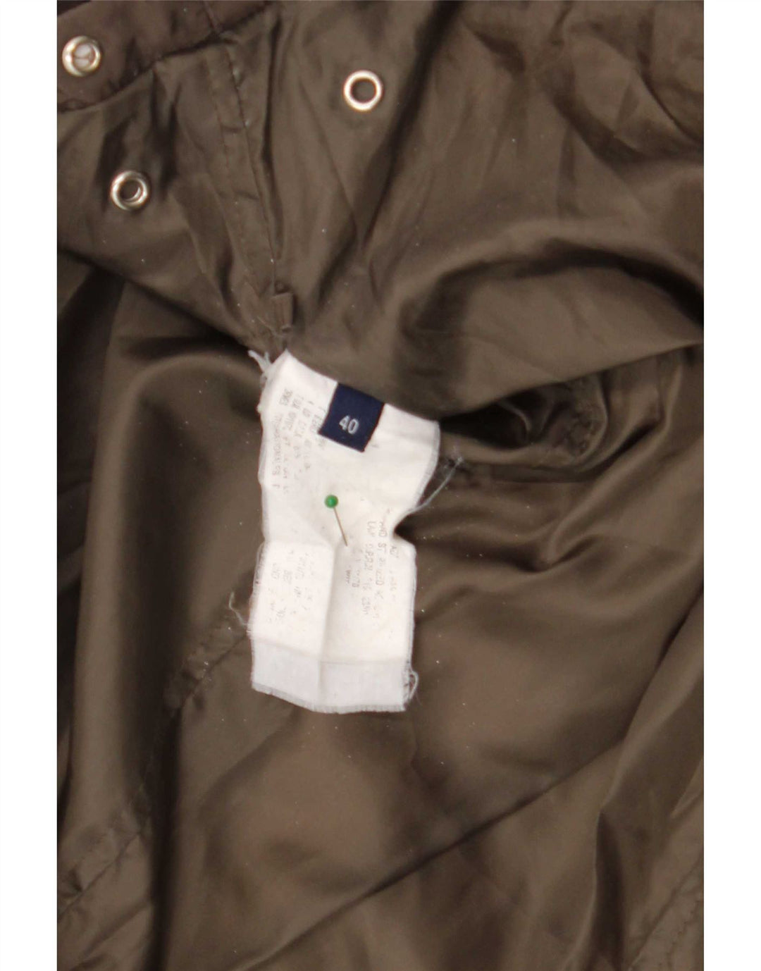 Damski płaszcz z kapturem Trussardi IT 40 Small Brown