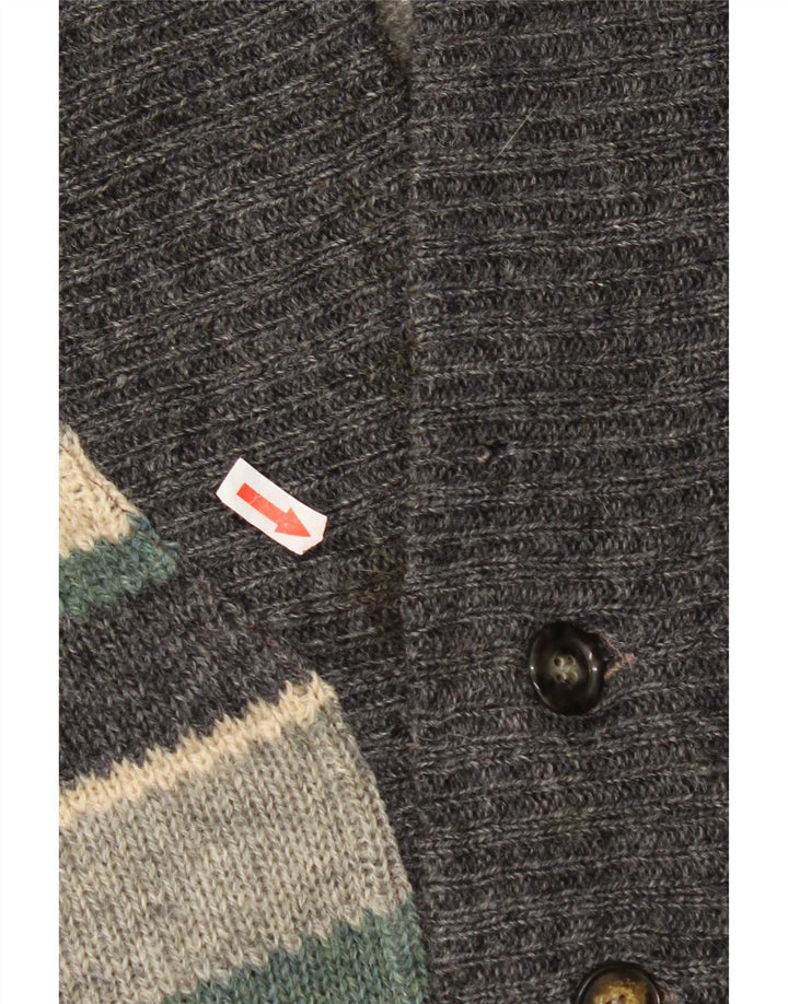 Męski sweter rozpinany Trussardi XL w wielokolorowe paski