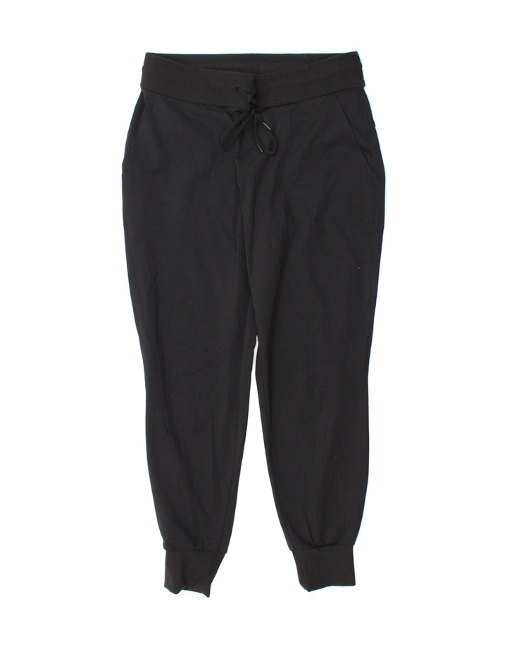 ATHLETA Womens Tracksuit Trousers Joggers UK 6 XS  Black Polyester Vintage Athleta and Second-Hand Athleta from Messina Hembry 