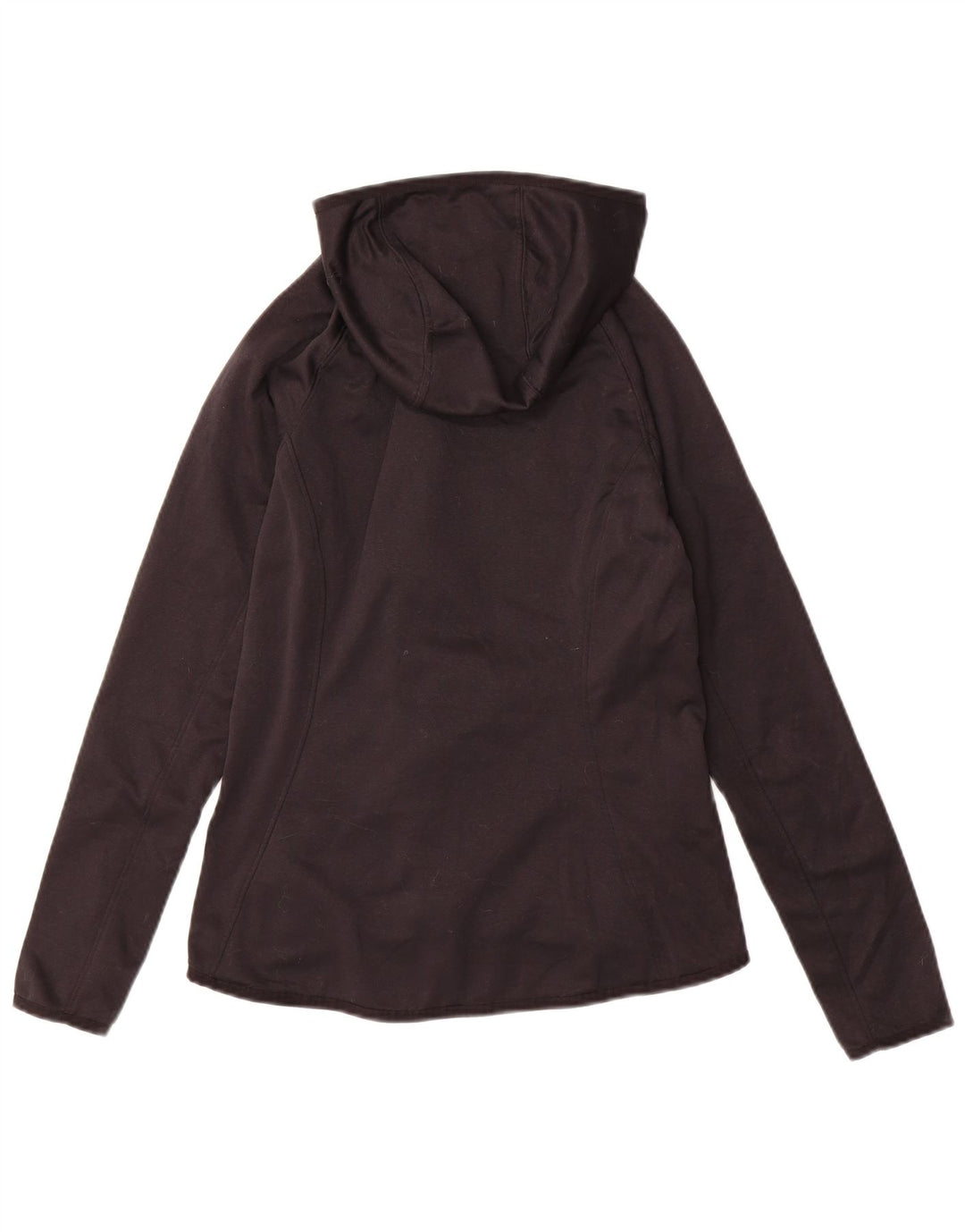 THE NORTH FACE Womens Zip Hoodie Sweater UK 10 Small Black Polyester