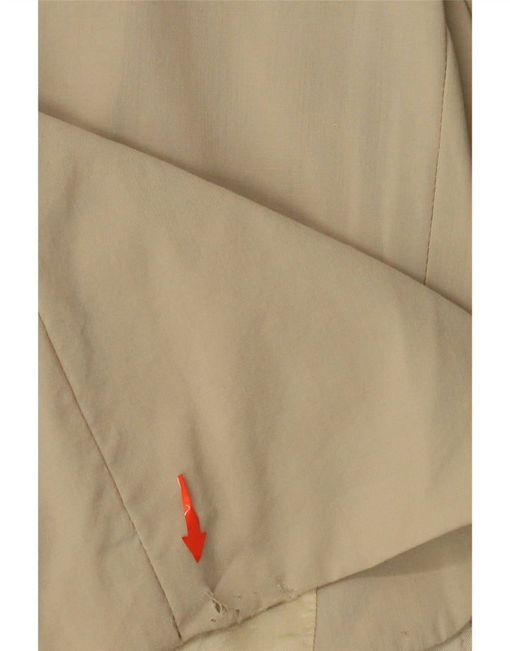 Męska marynarka zapinana na 2 guziki HUGO BOSS UK 38 Średni Beż Nowa Wełna